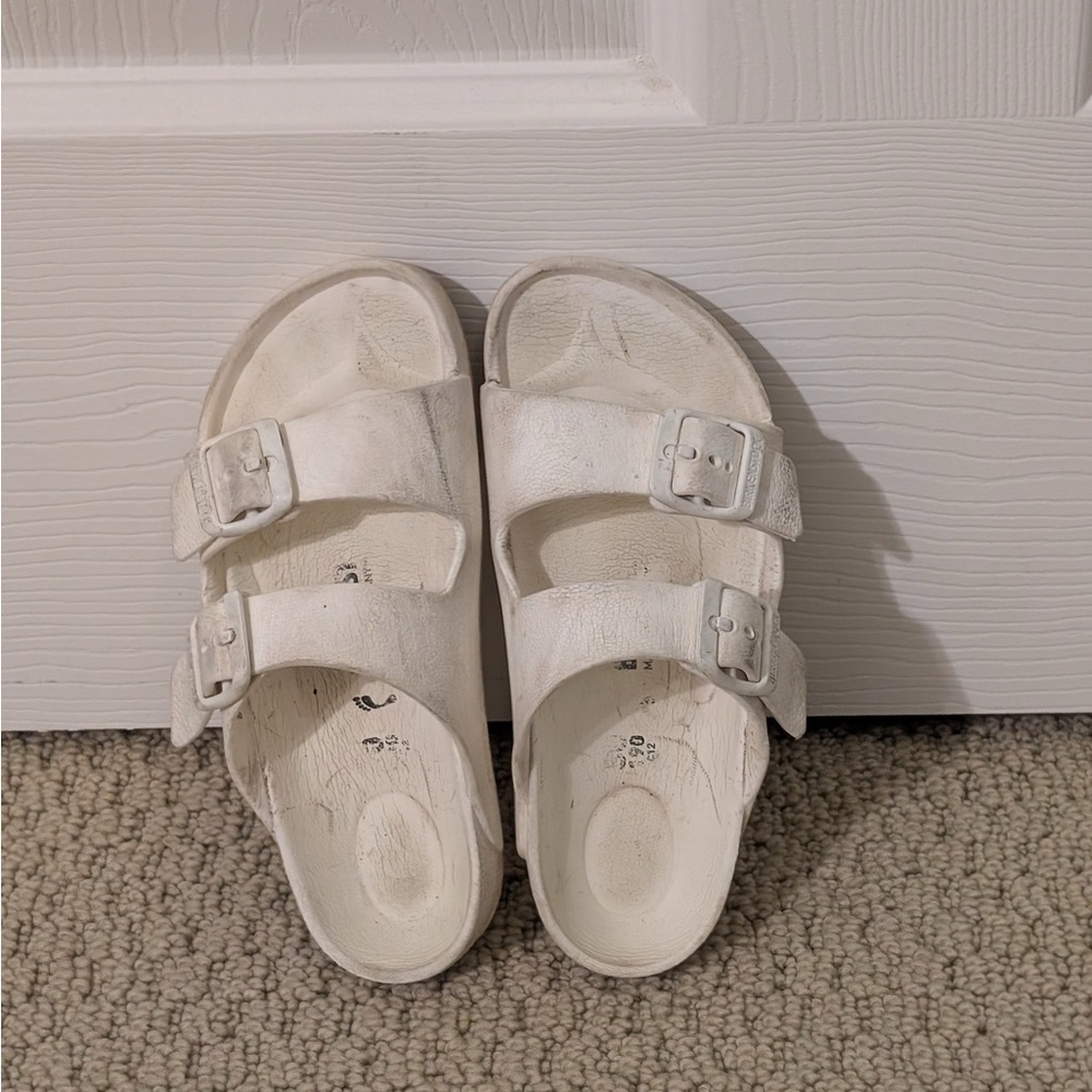 Birkenstock Kids White Sandals